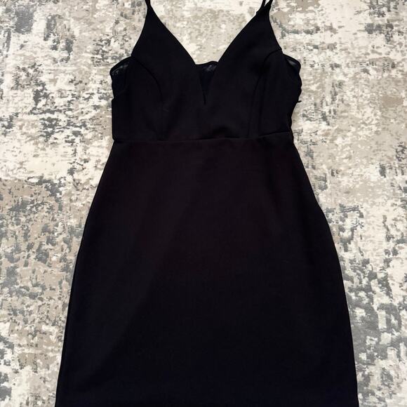 Express Black Mini Dress - Size Extra Small - Picture 1 of 8